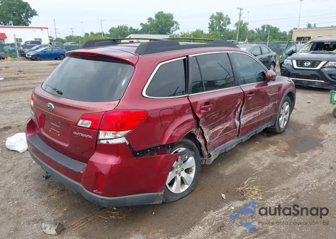 2012 Subaru Outback 2.5I Premium from USA, damaged, VIN 4S4BRCCC1C3251467